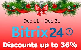 New Year 2017 Sale of Bitrix24