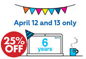 25% discount on Bitrix24 only today, on Thursday, April 12!